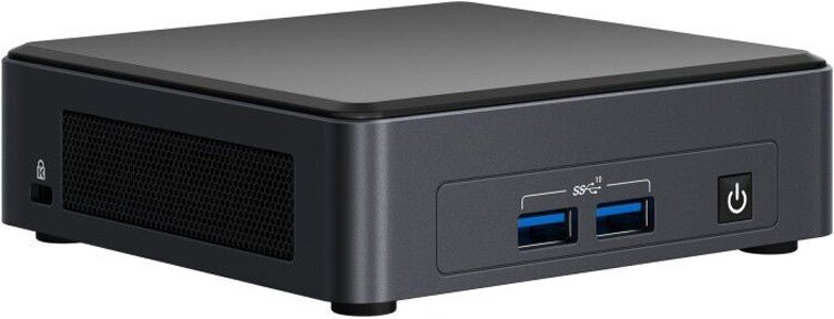 Платформа для сборки пк Intel Nuc 11: Intel Core i3-1115G4,Intel UHD Graphics,Dual HDMI 2.0b w/HDMI CEC, Dual DP 1.4a via Type C, Fr: 2xUSB 3.2 Rear: 2xUSB 4 (type C), 1xUSB 3.2, 1xUSB 2.0 In: 1xUSB 3 - фото №1