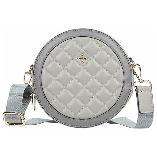 фото Сумка кросс-боди rittlekors gear, фактура рельефная, серый