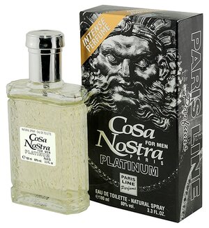 Cosa Nostra Platinium INTENSE PERFUME (Коза Ностра Платиниум двойной парфюм)Т/В муж. 100 мл