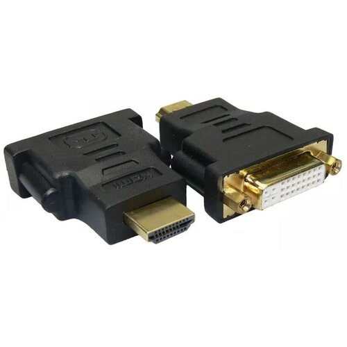 сетевой адаптер acd acd 82546 2x1g rj45 Адаптер ACD-DAHIF-01B [ACD-DAHIF-01B] HDMI-DVI, Golden Plated, 19m/25f, Черный