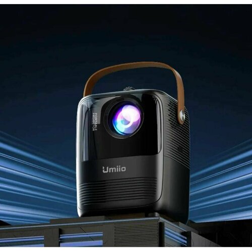 Портативный проектор Umiio портативный с Wi Fi 10801920 Android TV Smart TV черный 649900₽