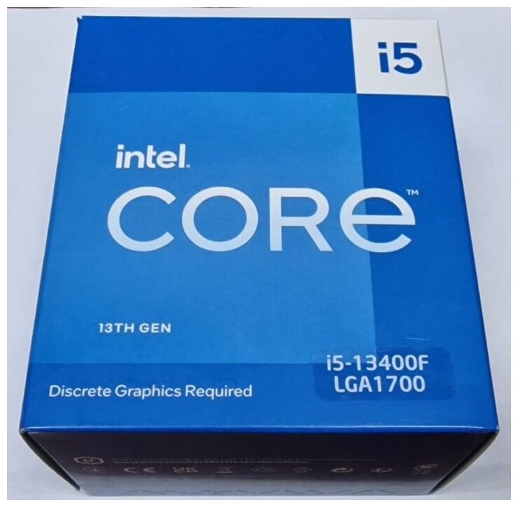 Процессор Intel Core i5 Raptor Lake i5-13400F BOX