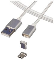 Переходник Zhongshan Jiale Electronic Co.,LTD Магнитный кабель USB - USB Type-C 1 м золотистый