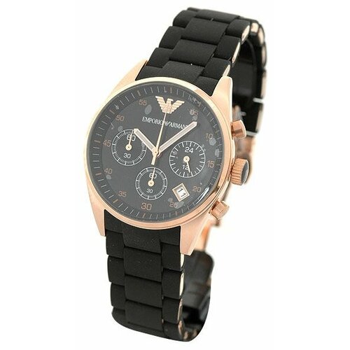 Наручные часы EMPORIO ARMANI Classic AR5906, черный, золотой наручные часы emporio armani sportivo ar6086
