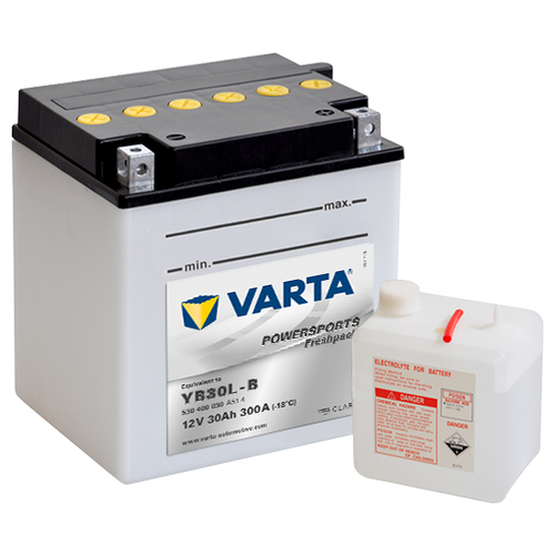 фото Мото аккумулятор varta powersports freshpack (530 400 030)