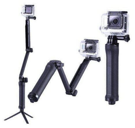 Трехсекционный монопод-ручка для экшн камер GoPro