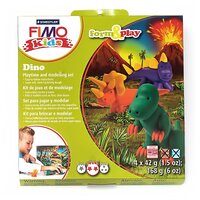 Полимерная глина FIMO kids form&play Детский набор Дино (8034 07 LZ)