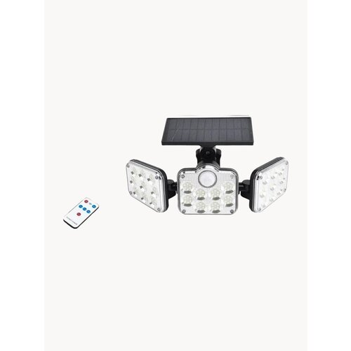 Уличный настенный прожектор с выносной солнечной батареей с датчиком движения 2590₽