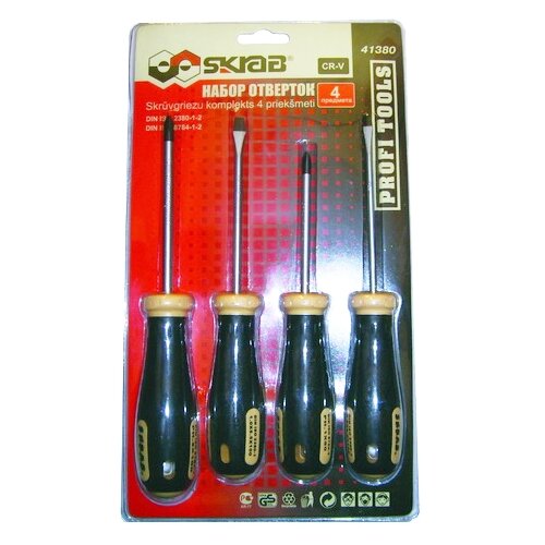 фото Набор отверток skrab 41380 4