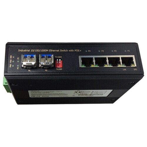 Коммутатор PoE промышленный Osnovo SW-8042IF 4431000₽