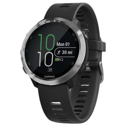 Умные часы Garmin Forerunner 645 Music 42 мм GPS серебристыйчерный 3399000₽