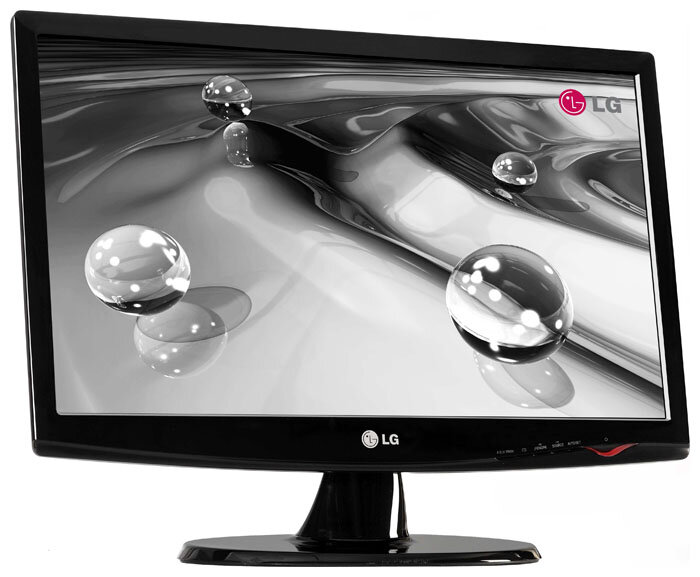 18.5" Монитор LG Flatron W1943S, 1366x768, 75 Гц, TN, черный