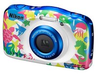 Компактный фотоаппарат Nikon Coolpix W100 желтый