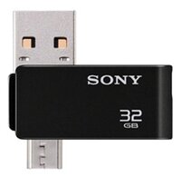Флешка Sony USM32SA2 черный