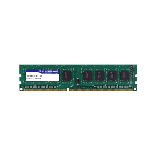 Оперативная память Silicon Power 8 ГБ DDR3 1333 МГц DIMM CL9 SP008GBLTU133N02 память оперативная ddr3 infortrend 8gb 1333mhz ddr3nncmd 0010