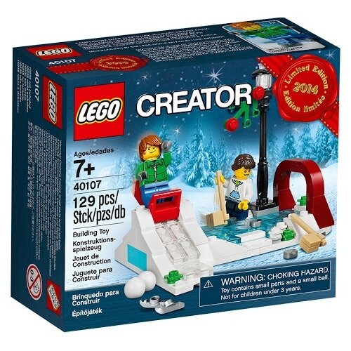 Конструктор LEGO Creator 40107 Зимние забавы, 129 дет.