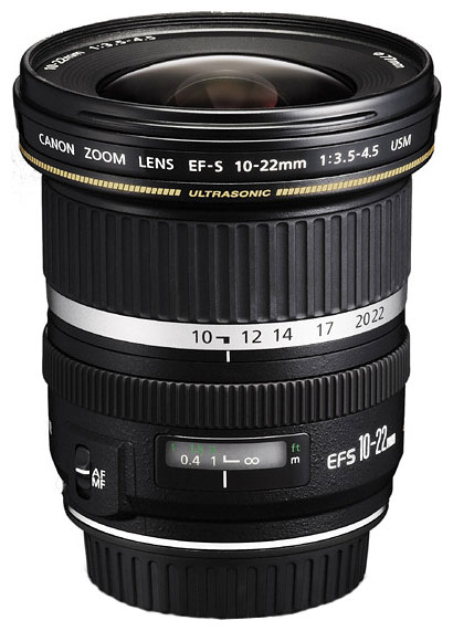 Объектив Canon EF-S 10-22mm f/3.5-4.5 USM, черный