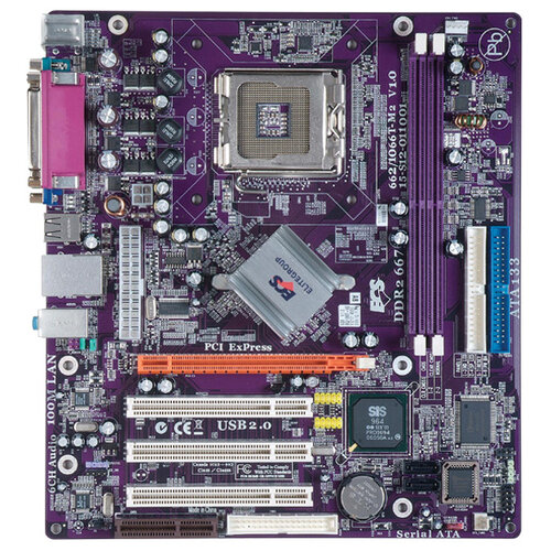 Материнская плата Elitegroup 662/1066t-m2 v1.0 LGA775