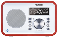 Радиобудильник TELEFUNKEN TF-1581UB красный