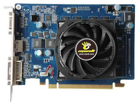 Видеокарта Manli GeForce GT 220 625Mhz PCI-E 2.0 512Mb 800Mhz 128 bit DVI HDMI HDCP