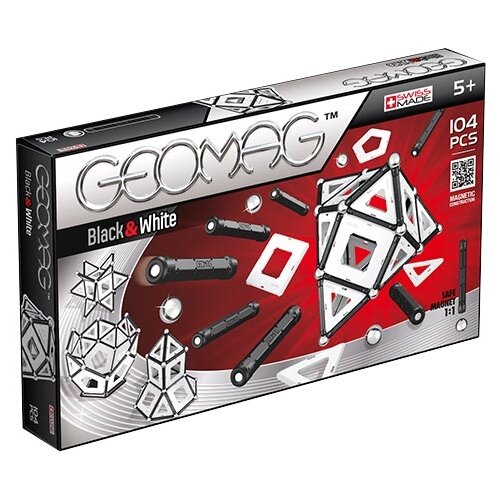 фото Магнитный конструктор geomag black and white 013-104