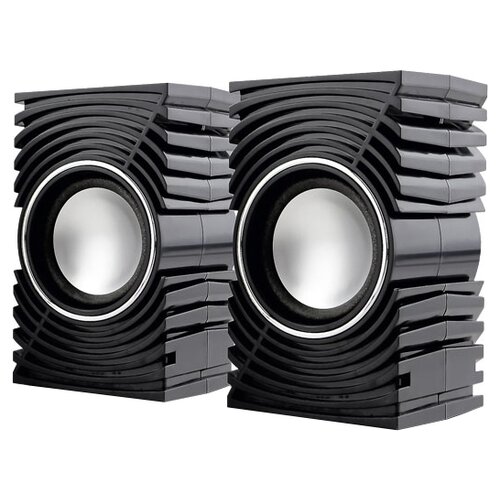 Фронтальные колонки Perfeo MIRAGE, 2 колонки, черный фронтальные колонки turbosound milan m15 черный