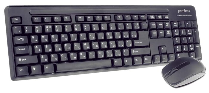 Perfeo Клавиатура и мышь Perfeo PF-215-WL/OP Black USB