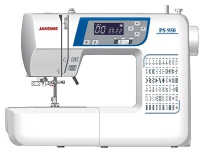Сравнение с Швейная машинка Janome PS-950