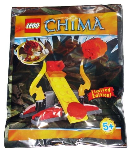 Конструктор LEGO Legends of Chima 391506 Огненная катапульта, 25 дет.