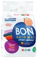 Стиральный порошок BON Супер эффект (автомат) 3 кг пластиковый пакет