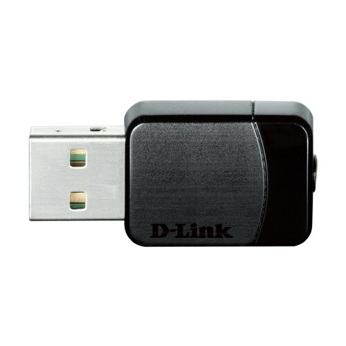 Wi-Fi адаптер D-Link DWA-171/A, черный сетевая карта d link dwa 185 ru a1a wi fi 802 11a b g n ac ac1200 usb3 0