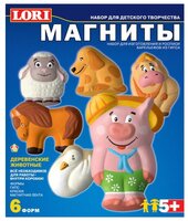 LORI Магниты - Деревенские животные (М-019)