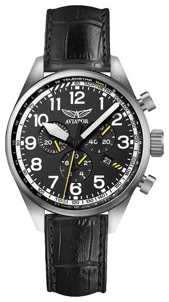 Наручные часы Aviator Airacobra V.2.25.0.169.4, черный