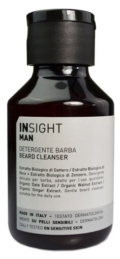 Шампунь для бороды очищающий Insight Man Beard Cleanser 100 мл