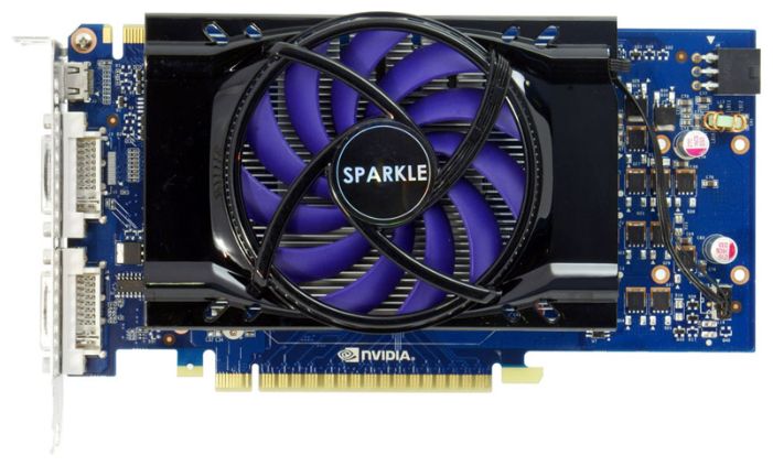 Видеокарта Sparkle GeForce GTS 450 789Mhz PCI-E 2.0 1024Mb 3760Mhz 128 bit 2xDVI Mini-HDMI HDCP