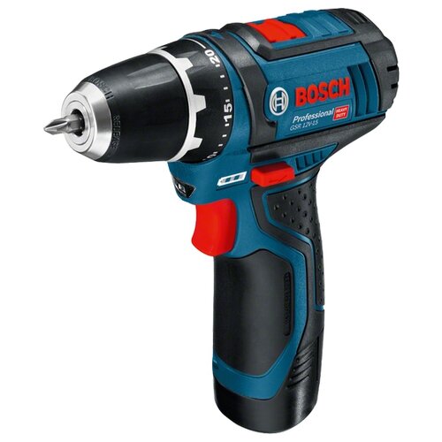 Дрель аккумуляторная безударная Bosch GSR 12V-15 Professional 0615990K2L с 2-мя АКБ кейс 1150000₽