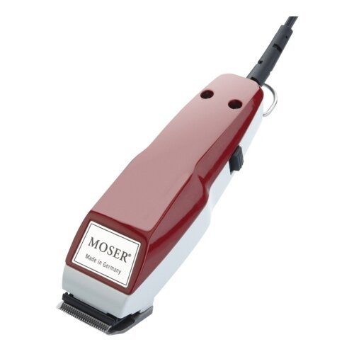 Триммер MOSER 1411-0050 Mini, бордовый машинка для стрижки волос moser 1411 0050 mini bordo