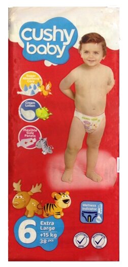 pampers cushy baby