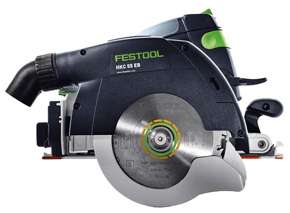 Аккумуляторная дисковая пила Festool HKC 55 EB Li-Basic