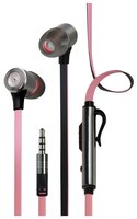 Наушники INTERSTEP BWhite Headset pink/black