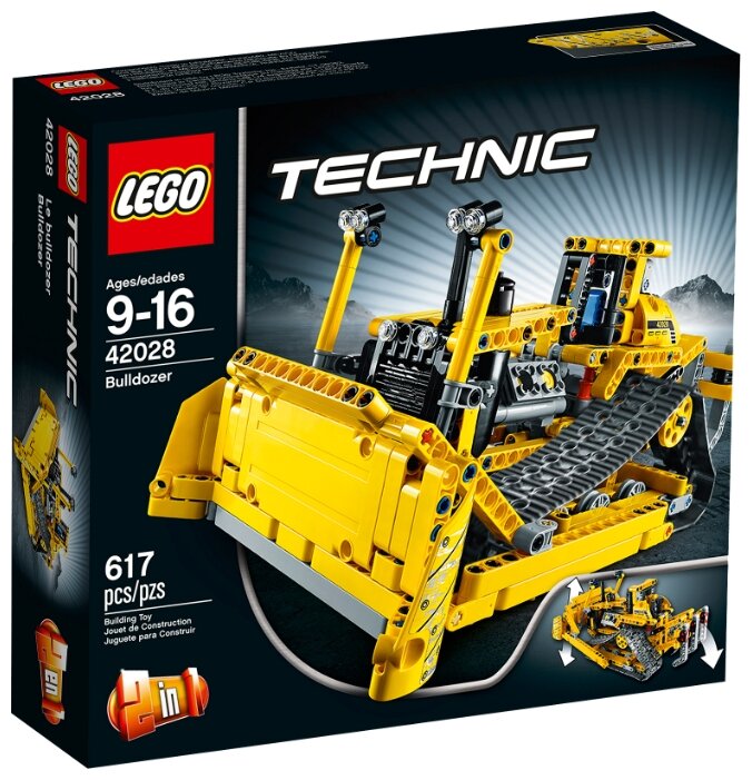 Конструктор LEGO Technic 42028 Бульдозер