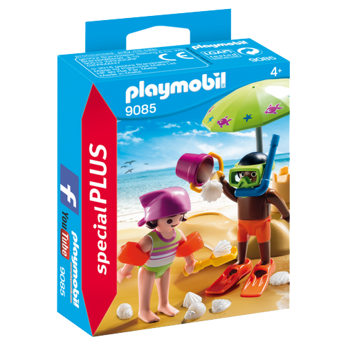 фото Конструктор playmobil special plus 9085 дети и замок из песка