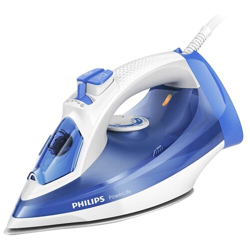 фото Утюг philips gc2990/20 powerlife голубой/белый