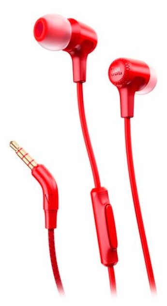 Пользовательские наушники JBL, JBLE15RED, красный