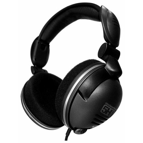 Проводные наушники SteelSeries 5H v2 USB черный 880000₽