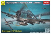 Сборная модель Моделист Палубный истребитель F6F Hellcat (207266) 1:72