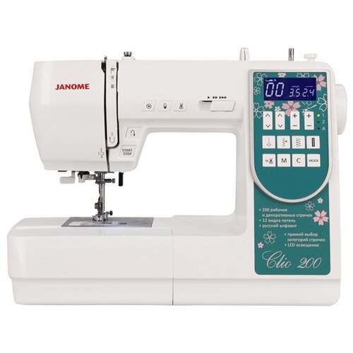 фото Швейная машина janome clio 200