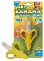 Зубная щетка Baby Banana для прорезывания 0+ розовый