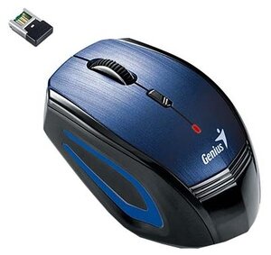 Беспроводная компактная мышь Genius NX-6550 Blue USB