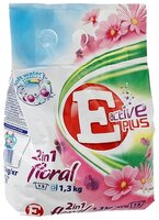 Стиральный порошок E Active Plus 2in1 Floral 3.3 кг пластиковый пакет